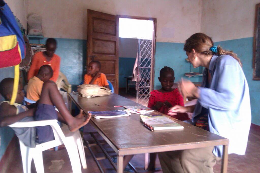 @rominitaviajera en el hogar de niños Lea Mwana, Malindi, Kenia, África, 2012