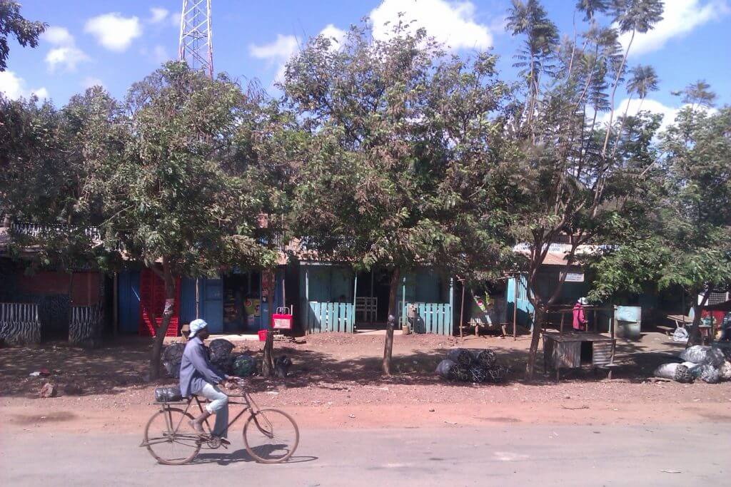 Calles de Pueblos de Kenia, África, 2012
