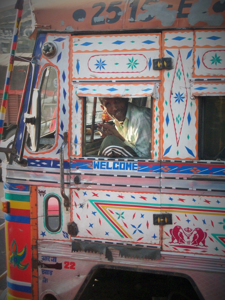 Conductor camión, Delhi