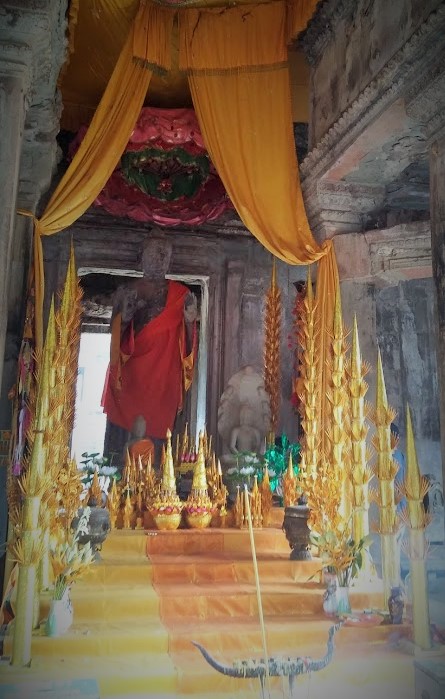 Buda en Angkor Wat, Camboya, Octubre 2015