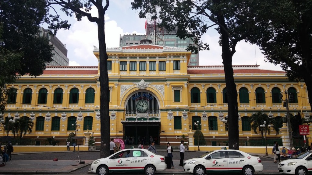 Oficina de Correos, Ho Chi Minh, Vietnam, viaje 2015