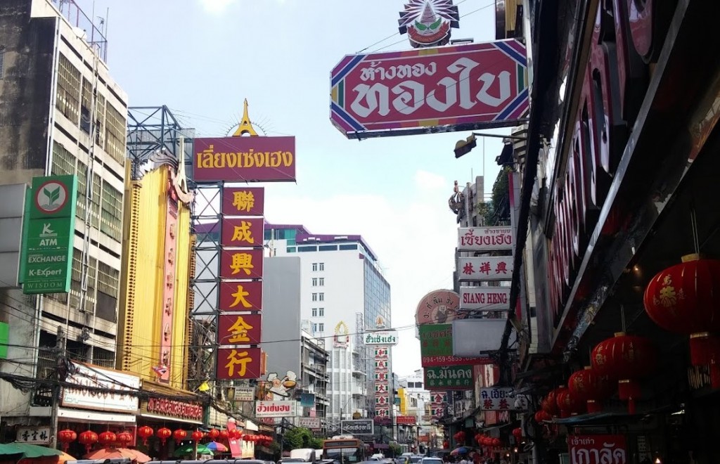 Barrio chino, Bangkok, Tailandia, 2015