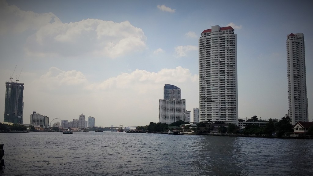Río Chao Phraya, Bangkok, Tailandia, 2015 
