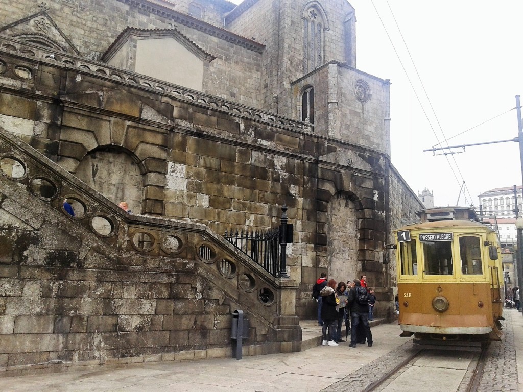 Tranvía de madera, Oporto, Portugal, 2014