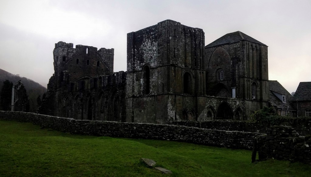 Priorato de Llanthony, Gales, Reino Unido, enero 2016