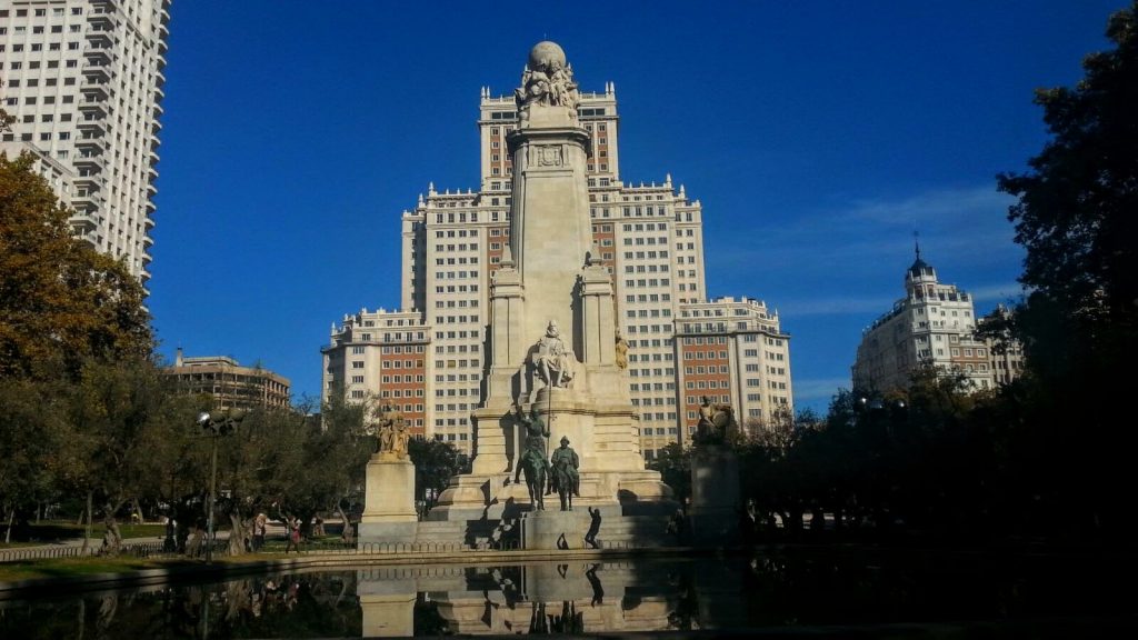 Plaza España, Madrid, España, 2015