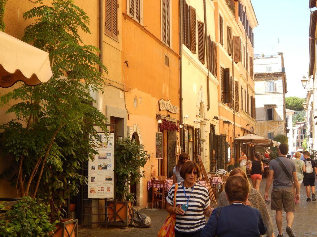 Caminando por el Trastevere, Roma, Italia, 2013 | viajarcaminando.org