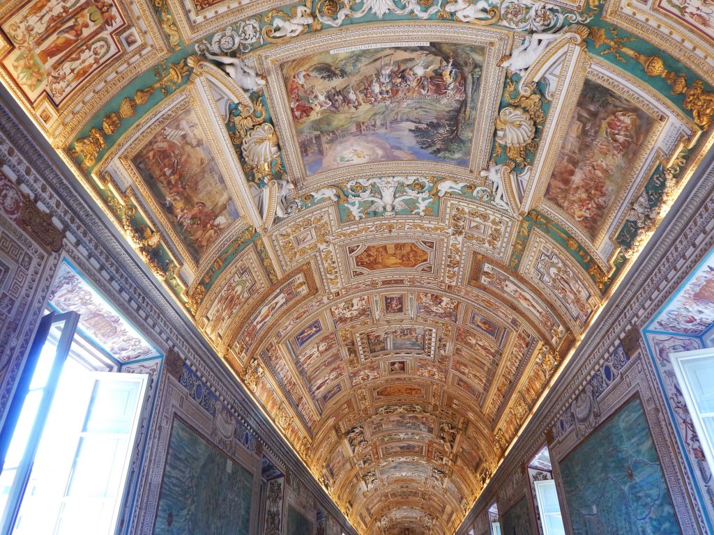 Frescos del Museo Vaticano, Ciudad del Vaticano, 2013