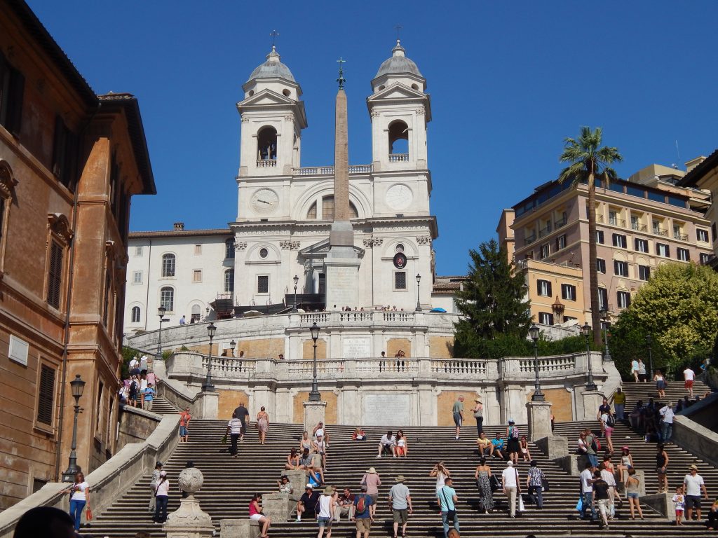 Escalinatas de la Piazza Spagna, Roma, Italia, 2013 | rominitaviajera