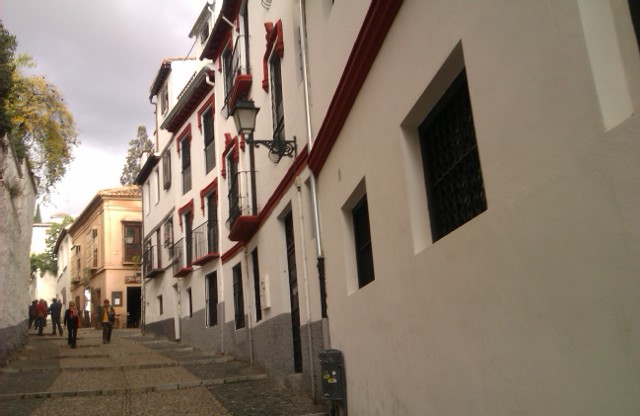 Cuesta San Gregorio, Barrio Albaicín, Granada, 2010