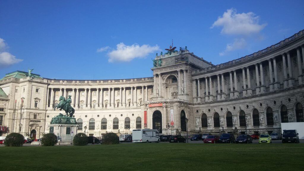 Palacio de Viena, Austria, junio 2016